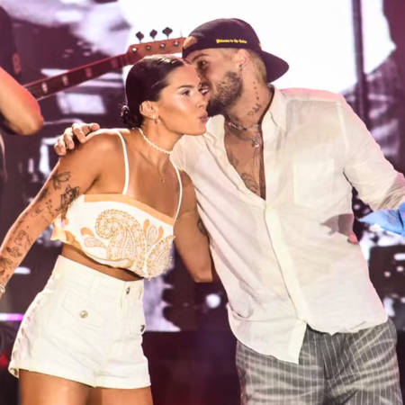 Ana Castela se apresenta com Zé Felipe e garante que não tem volta