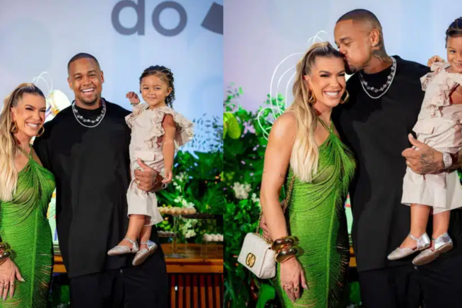 Filha de Léo Santana surpreende Lore Improta ao pedir uma